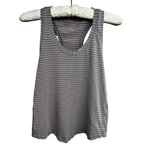 Lululemon Swiftly Tech Striped Racerback Tank Top 2.0 Sz 4 Stretch Moisture Wick